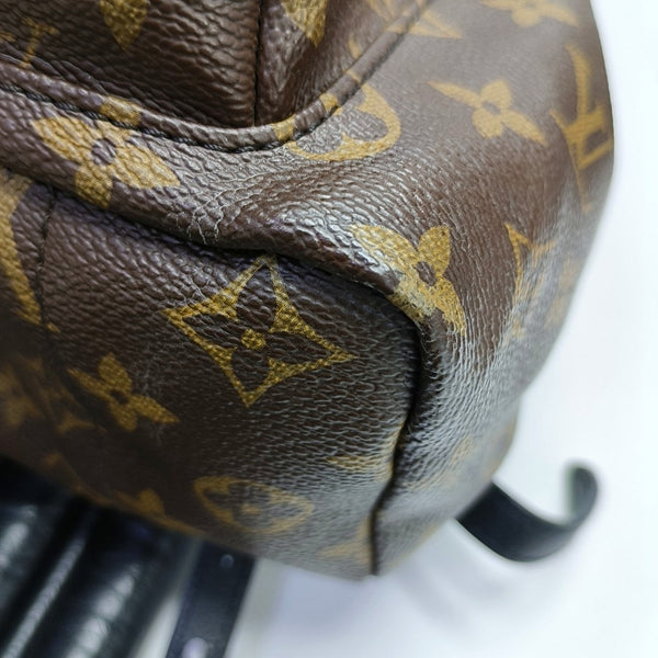 PALM SPRINGS PM Monogram Coated Canvas Brown
