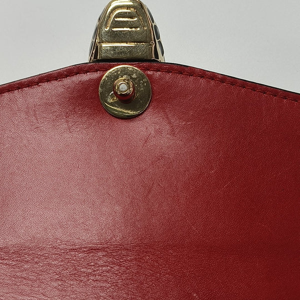 SERPENTI FOREVER Small Calfskin Red