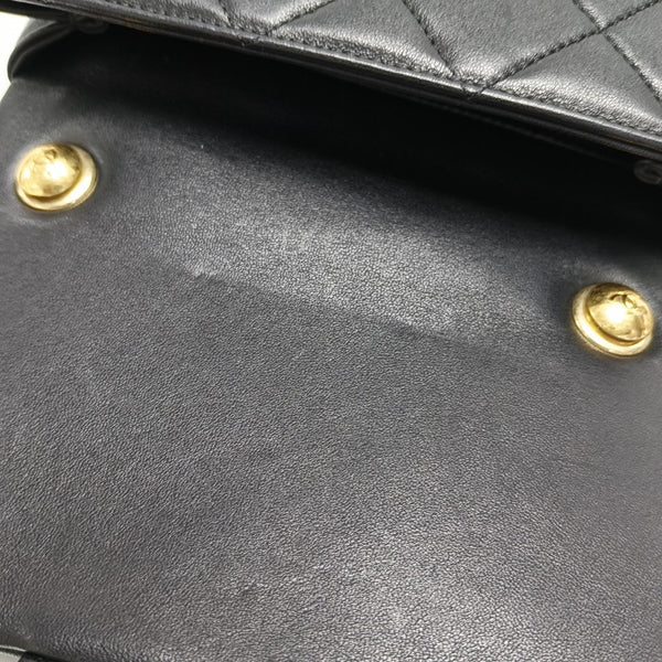 CLASSIC FLAP Mini Quilted Lambskin Black