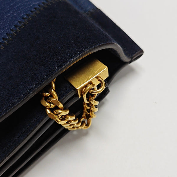 Faye Medium Calfskin Blue