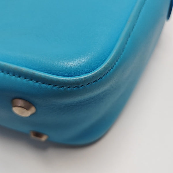 Triangle Calfskin Blue