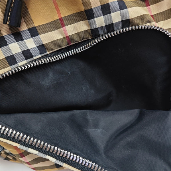The Rucksack Medium Nylon Beige