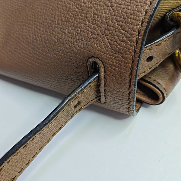 Camberley Derby Large Calfskin Brown