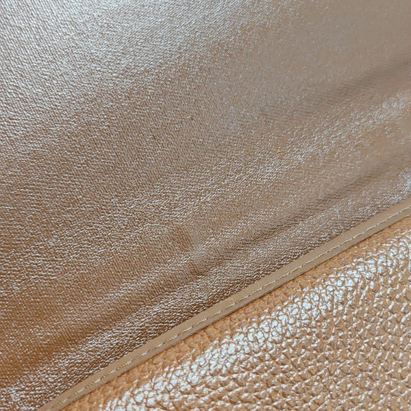 Calfskin Top Handle Bag Brown