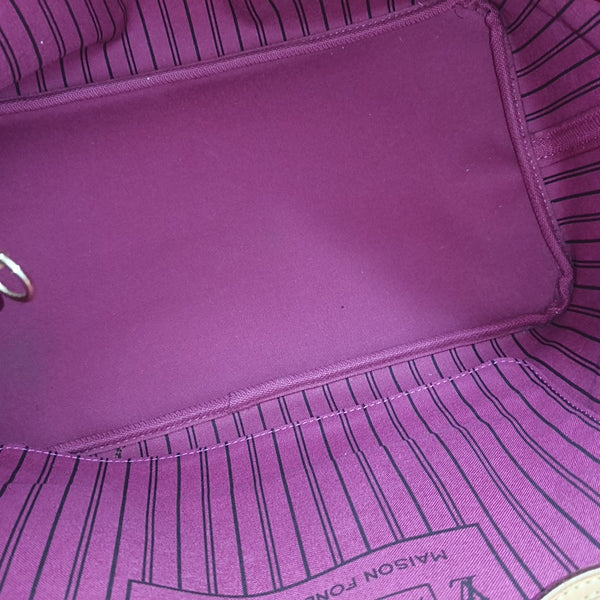 NEVERFULL Lona Revestida Monogram Marrón