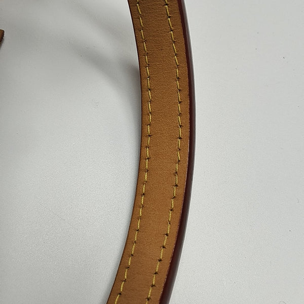 CLUNY MM Monogram Coated Canvas Brown