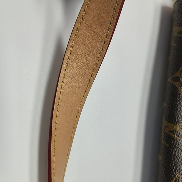 DIANE Monogram Coated Canvas Brown