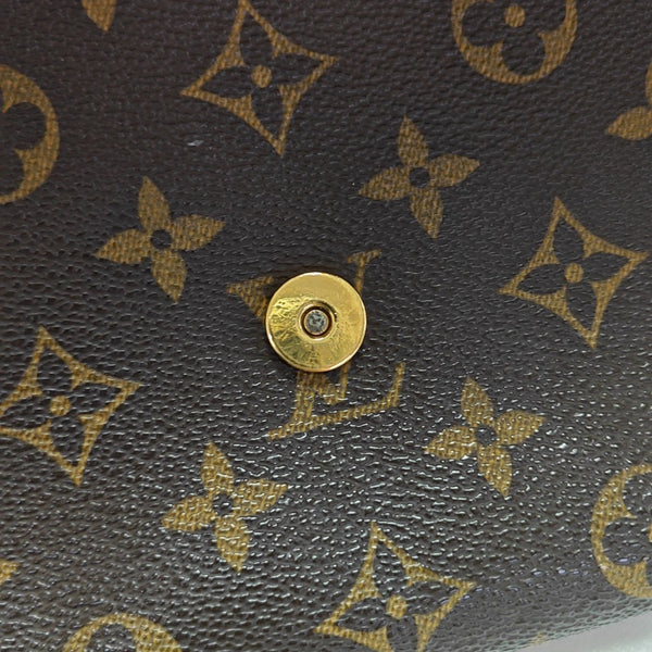 MUSETTE TANGO Monogram Coated Canvas Brown