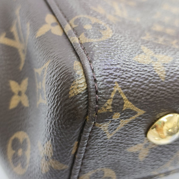 VÉNUS Monogram Coated Canvas Brown