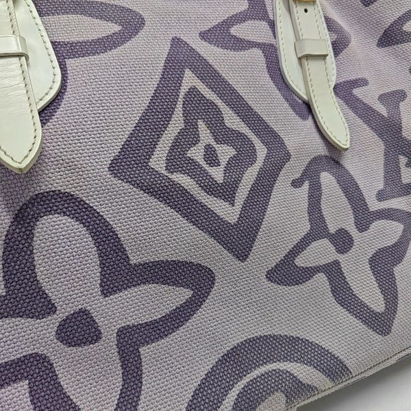 TAHITIENNE CABAS MM Monogram Canvas Purple