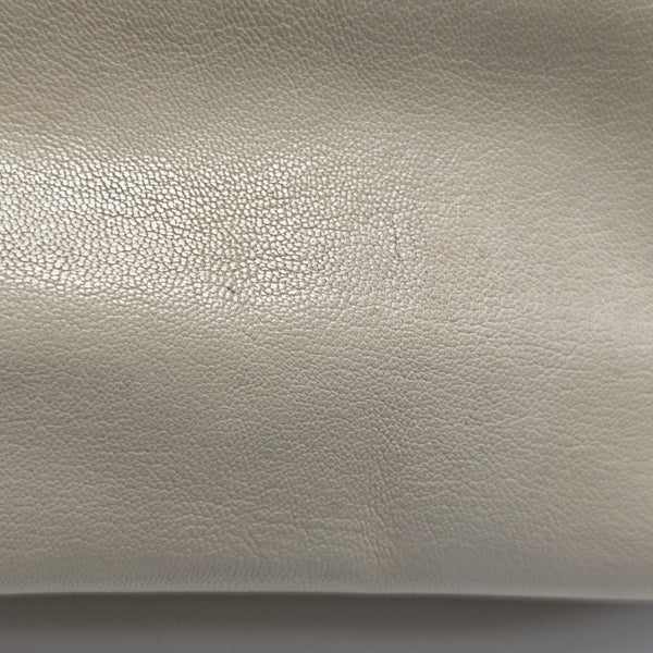 Lambskin Top Handle Bag Yellow