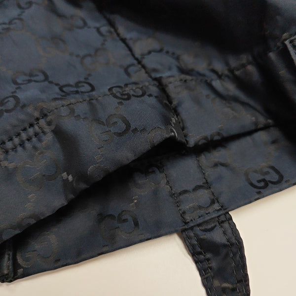 Monogram Nylon Top Handle Bag Blue