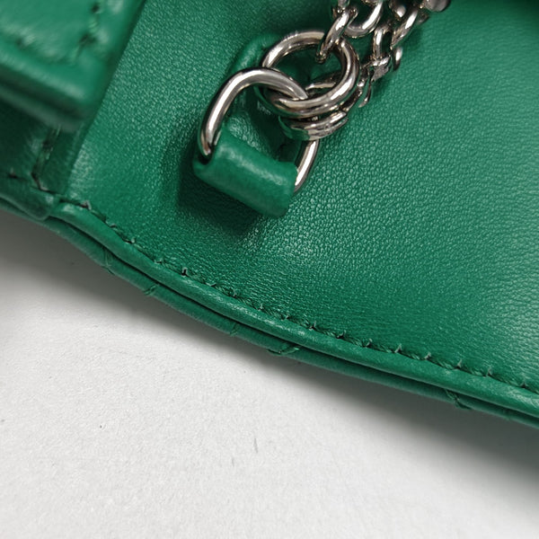 Lady Dior Medium Quilted Lambskin Green