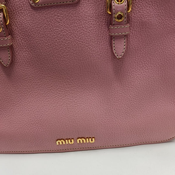 Calfskin Tote Bag Pink