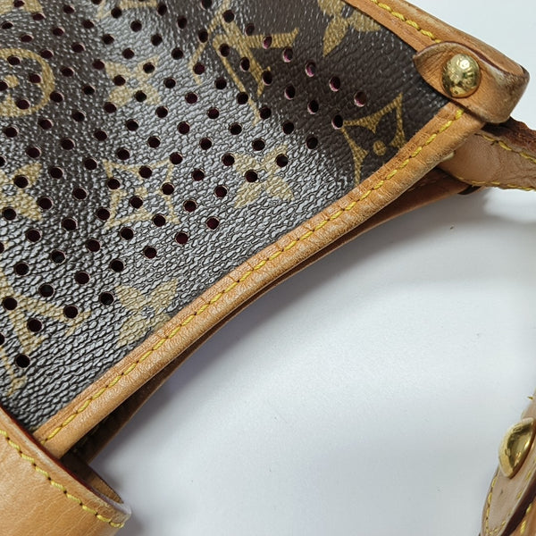 MUSETTE1 Monogram Coated Canvas Brown