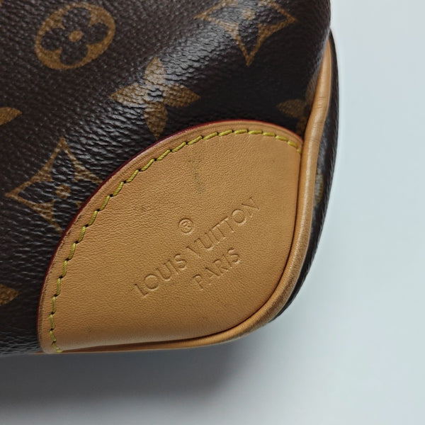 BOULOGNE Monogram Coated Canvas Brown