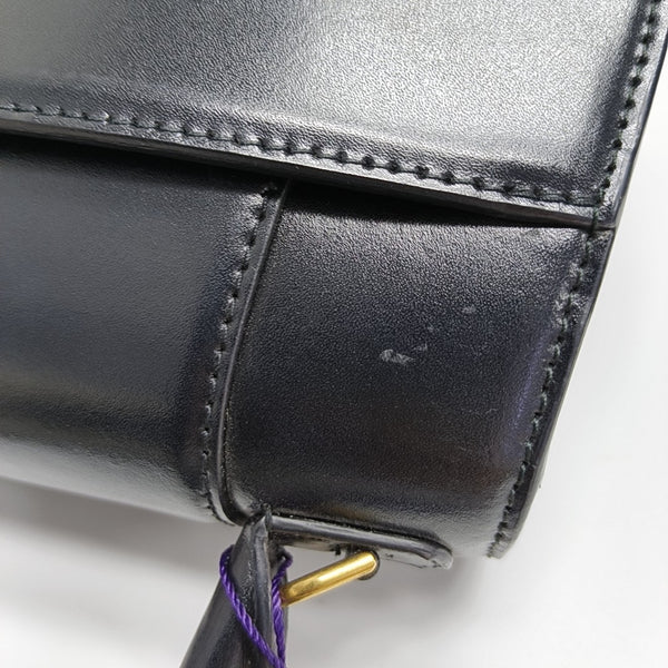 Hourglass S Calfskin Black