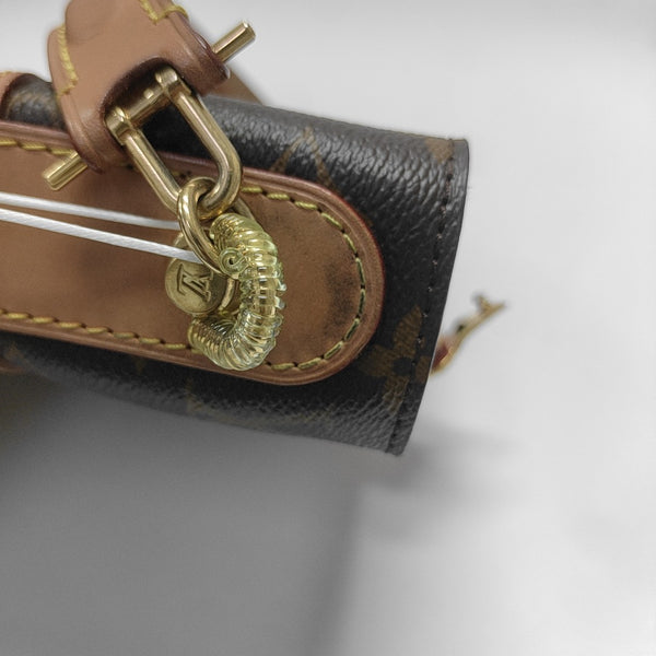 DUFFLE Monogram Coated Canvas Brown