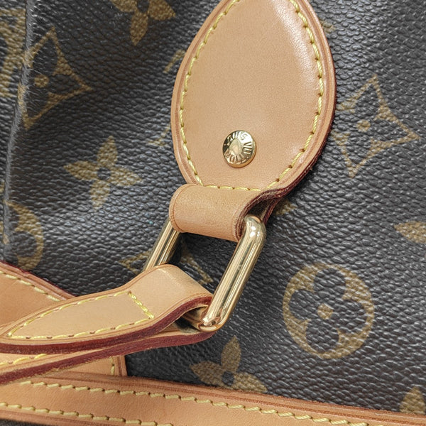 PALERMO PM Monogram Coated Canvas Brown