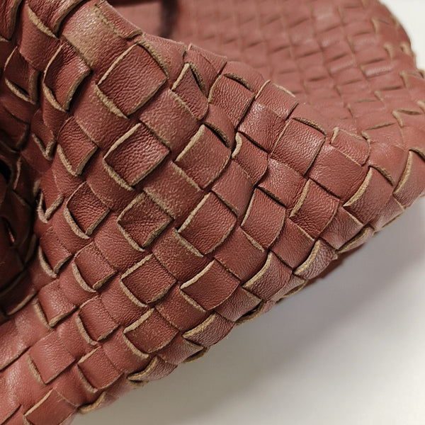 Lambskin Top Handle Bag Beige
