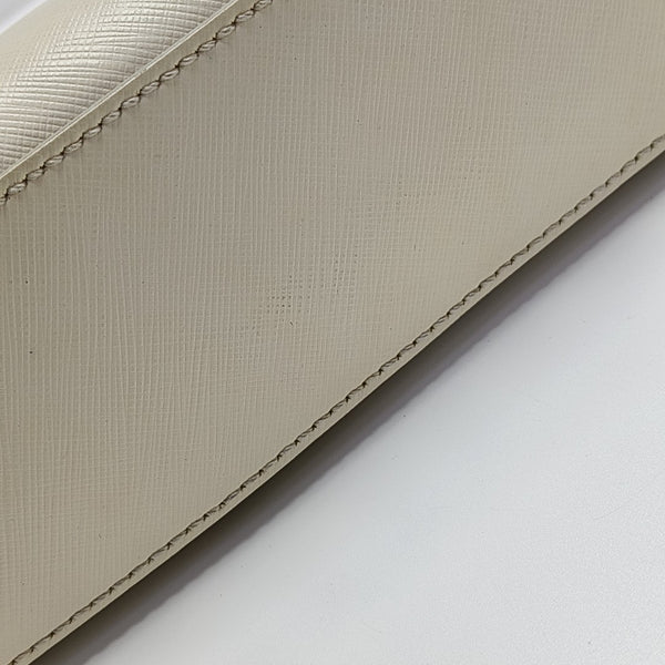 Calfskin Shoulder Bag White