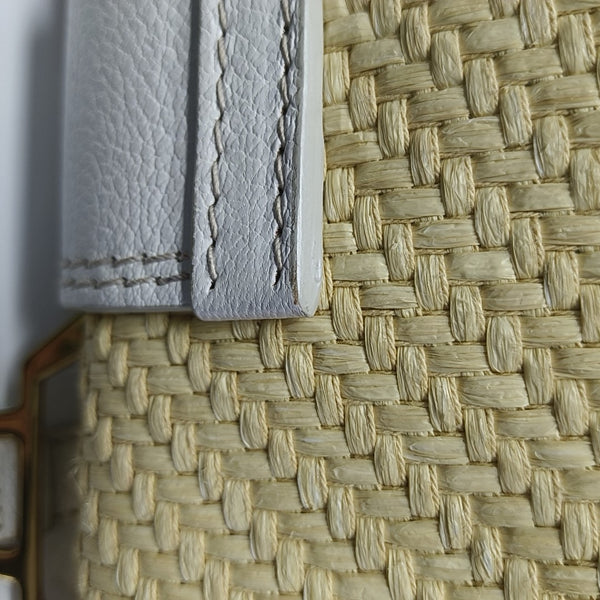 Miu Lady Straw Yellow