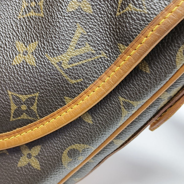 TULUM GM Monogram Coated Canvas Brown