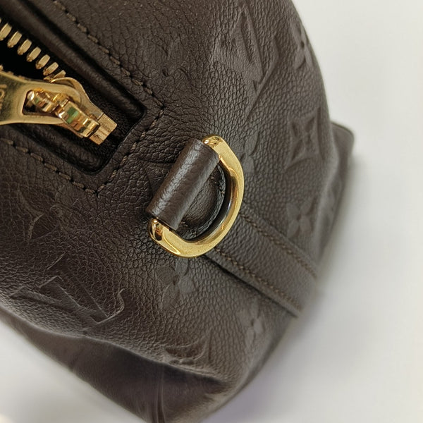 SPEEDY 25 Monogram Calfskin Brown