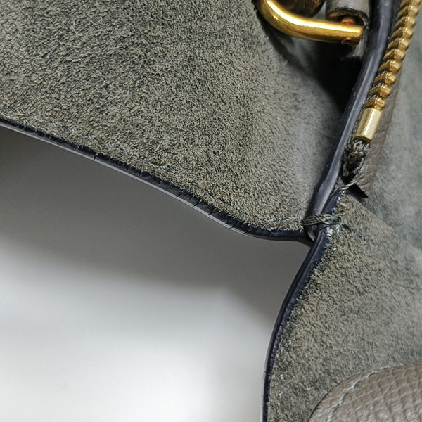 BELT Mini Calfskin Gray