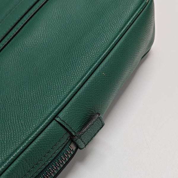 Calfskin Top Handle Bag Green