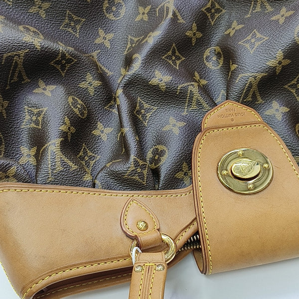 VINTAGE BOETIE PM Monogram Coated Canvas Brown