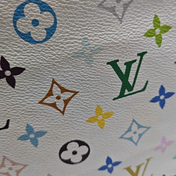 LV × TM PRISCILLA Monogram Coated Canvas White