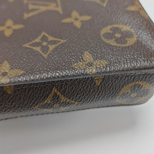 FÉLICIE Monogram Coated Canvas Brown