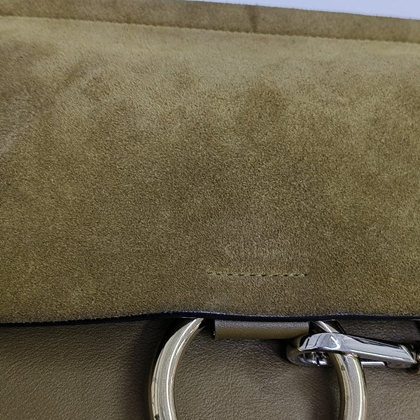 Faye Medium Calfskin Green