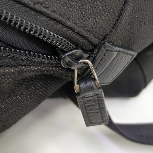 Monogram Canvas Backpack Black