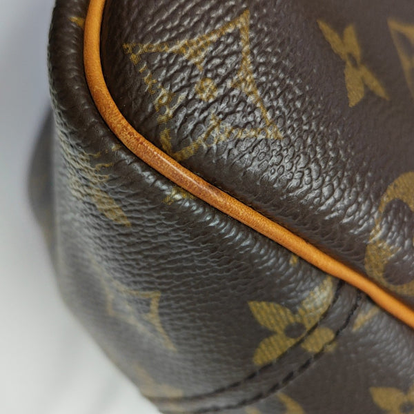 DEAUVILLE Monogram Coated Canvas Brown