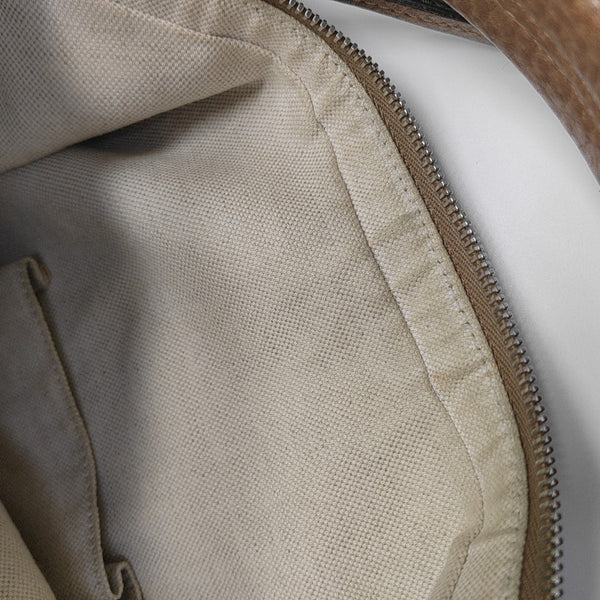 Monogram Canvas Top Handle Bag Beige