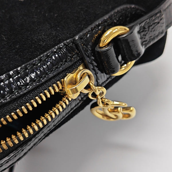 Ophidia Small Suede Black