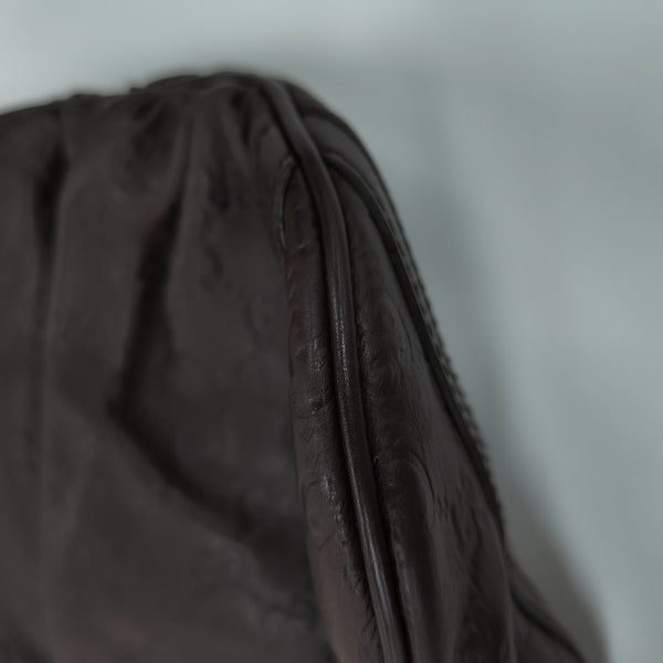 Abbey Monogram Calfskin Brown