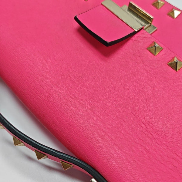 Calfskin Shoulder Bag Red