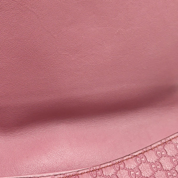 Monogram Calfskin Shoulder Bag Red