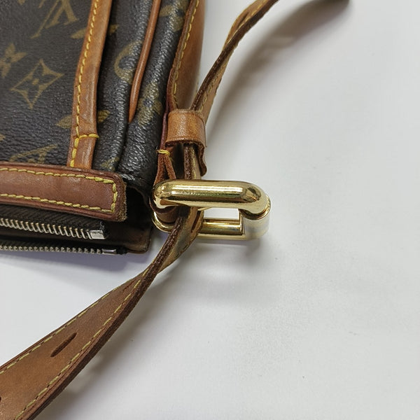 TULUM GM Monogram Coated Canvas Brown