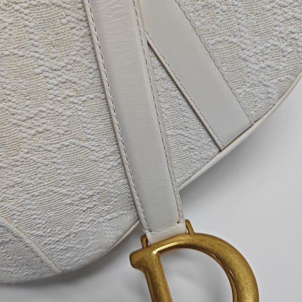 Saddle Mini Canvas White