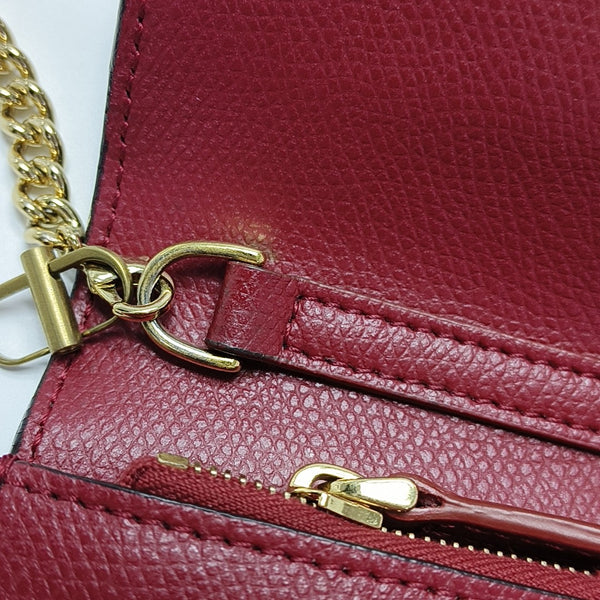 F Is Fendi Calfskin Red