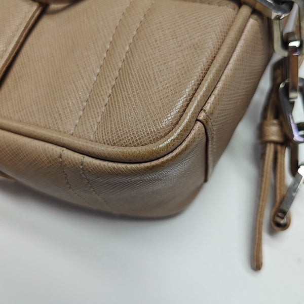 Calfskin Shoulder Bag Pink