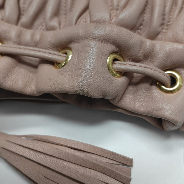 Matelassé Quilted Lambskin Pink