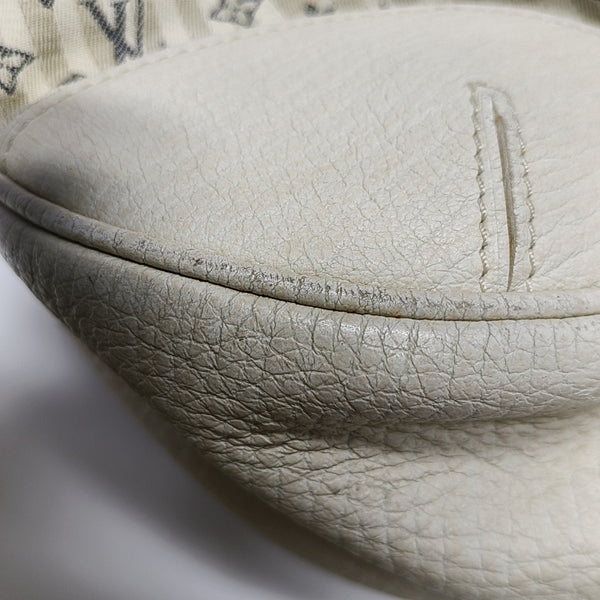 CROISETTE SAC MARINA Monogram Canvas White