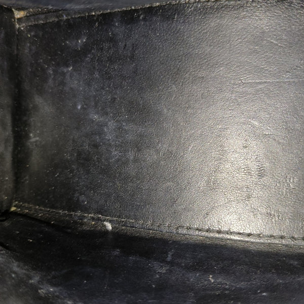 Hourglass S Calfskin Black