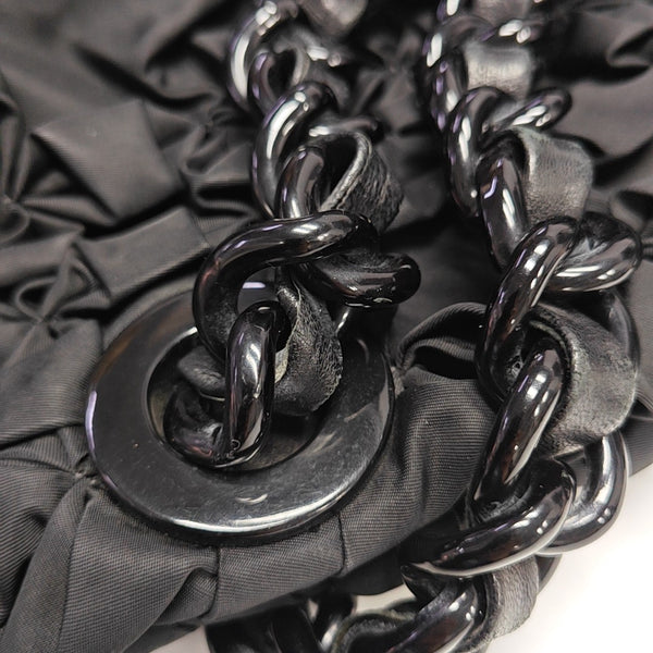 Quilted Nylon Black