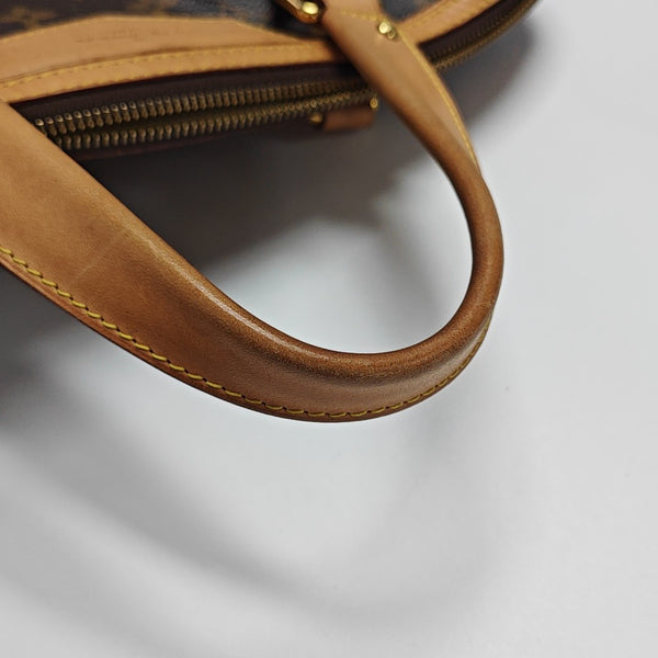 RETIRO NM Monogram Coated Canvas Brown